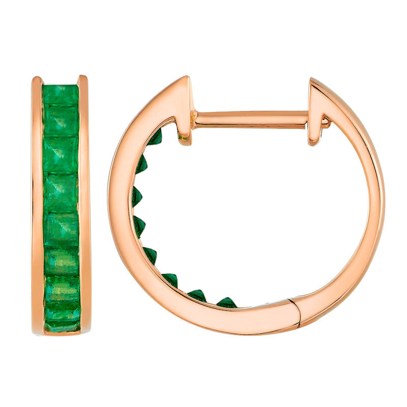 Elphaba Emerald Hoops