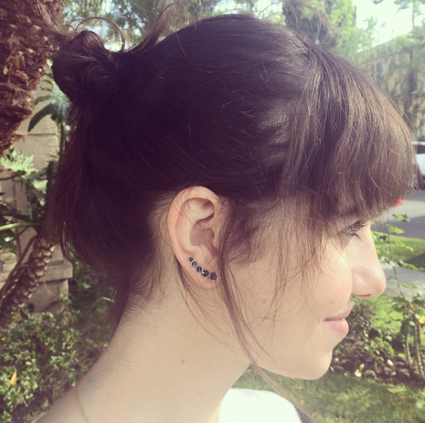 Black Diamond Boho Ear Crawler
