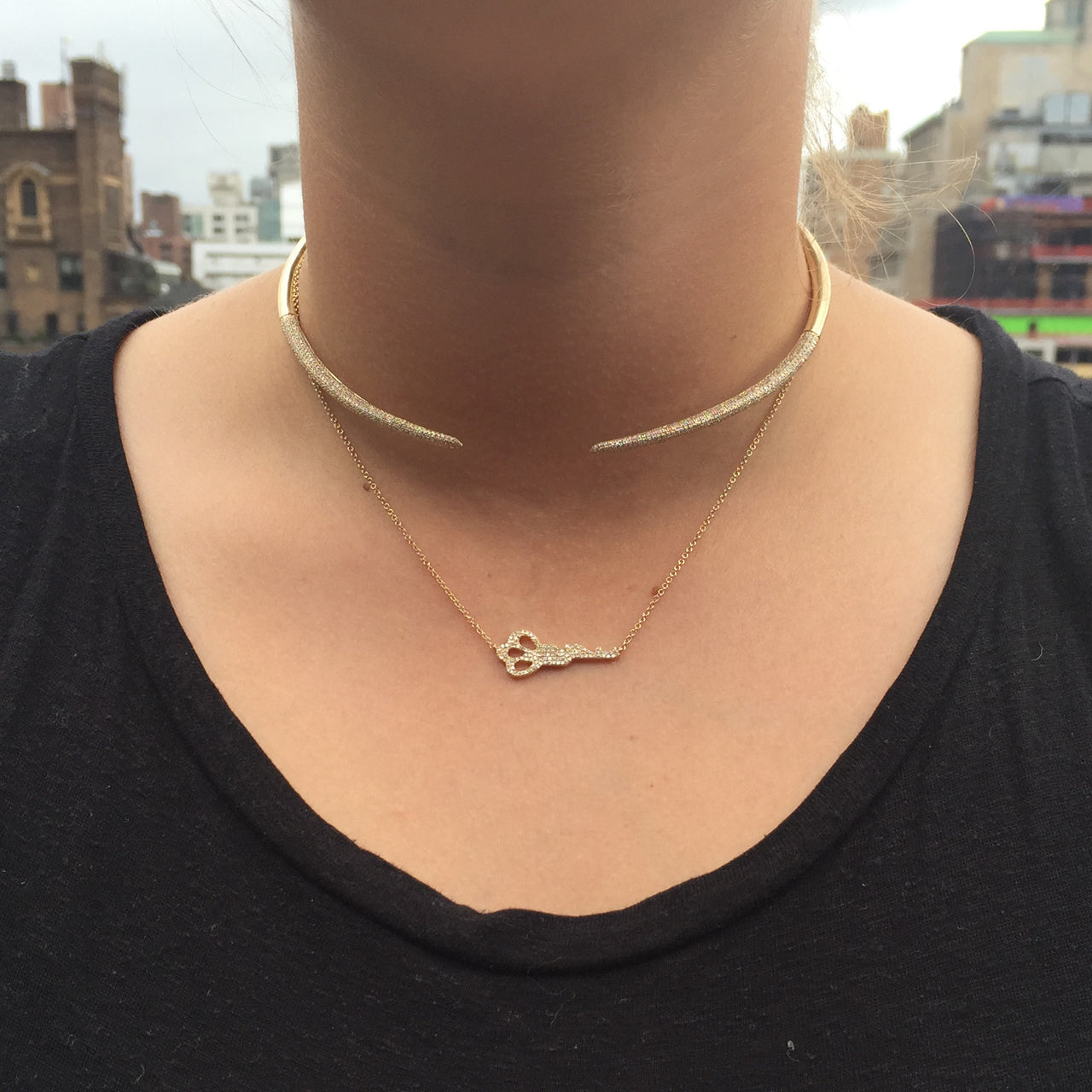 Helen's Key Necklace